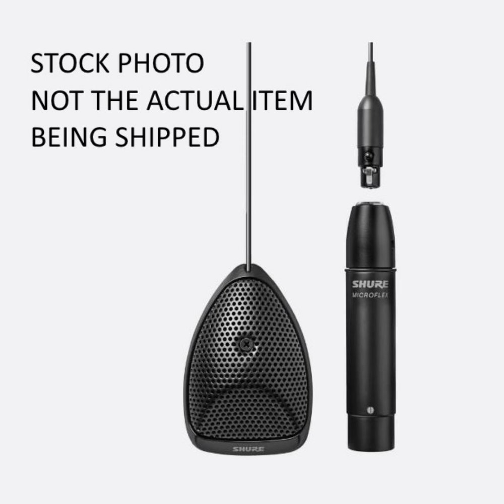 SHURE Microflex Boundary Microphone Omnidirectional Condenser Microphone MX391LP